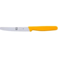 Best Icel Yellow 4-1/2-Inch Steak Knife, Serrated Edge - cozylivehome.com | we sell a wide range of comfortable household items Housewares