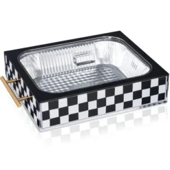 IC-PAN-9X13-OC 3 Part 9x13 Smart Pan Holder - Onyx Collection - cozylivehome.com | we sell a wide range of comfortable household items^ Shop All