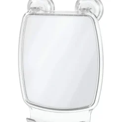 iDesign Plastic Power Lock Suction Shower Shaving Mirror - cozylivehome.com | we sell a wide range of comfortable household items^ Shop All