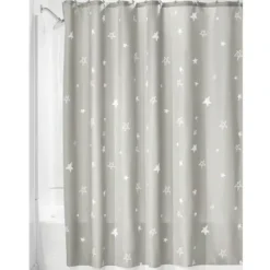 iDesign Star Fabric Shower Curtain - cozylivehome.com | we sell a wide range of comfortable household items^ Shop All