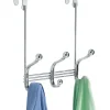 iDesign York Lyra Over the Door Rack, Chrome - cozylivehome.com | we sell a wide range of comfortable household items^ Shop All