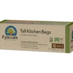 If You Care, Tall Kitchen Bags 13Gal - cozylivehome.com | we sell a wide range of comfortable household items^ Shop All
