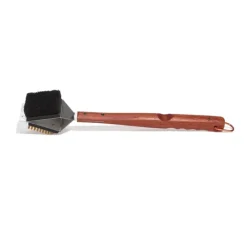 3-IN-1 GRILL BRUSH WITH ROSEWOOD HANDLE - cozylivehome.com | we sell a wide range of comfortable household items^ Shop All