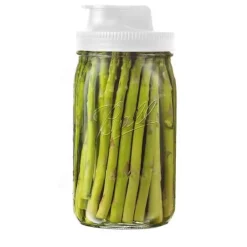 JARWARE LID W/TALL BOTTLE WIDE MOUTH WHITE - cozylivehome.com | we sell a wide range of comfortable household items^ Shop All