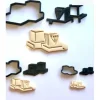 Jewish Tefillin Cookie Cutter 2pc SET, 3 sizes - 1.5" Oreo - cozylivehome.com | we sell a wide range of comfortable household items^ Shop All
