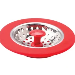 JOIE SINK STOPPER AND STRAINER RED - cozylivehome.com | we sell a wide range of comfortable household items^ Shop All