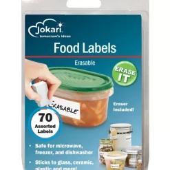 Jokari Erasable Food Labels - cozylivehome.com | we sell a wide range of comfortable household items^ Shop All