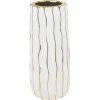 Store J-PVLS-WHT/GD-S PORCELAIN STRAIGHT VASE W GOLD LINE SML - cozylivehome.com | we sell a wide range of comfortable household items Giftware