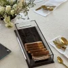 J-TNP-WD Lucite & Wood Look Challah Tray - cozylivehome.com | we sell a wide range of comfortable household items^ Shop All