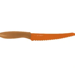 KAI PURE KOMACHI 2 BREAD KNIFE 8" W/ SHEATH ORANGE - cozylivehome.com | we sell a wide range of comfortable household items^ Shop All