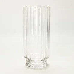 K-GCTT-02-GD Hand-made Clear+Gold Rim tall tumbler - cozylivehome.com | we sell a wide range of comfortable household items^ Shop All