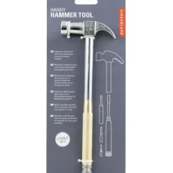 Kikkerland Multi Tool Handy Hammer with 6-in-1 Screwdriver Set - cozylivehome.com | we sell a wide range of comfortable household items^ Shop All
