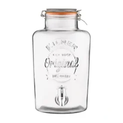 KILNER CLIP TOP ROUND DRINK DISPENSER 2.1 GAL - cozylivehome.com | we sell a wide range of comfortable household items^ Shop All