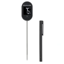 Store KitchenAid KQ904 Digital Instant Read Kitchen and Food Thermometer, TEMPERATURE RANGE: -40F to 482F, Black - cozylivehome.com | we sell a wide range of comfortable household items Housewares