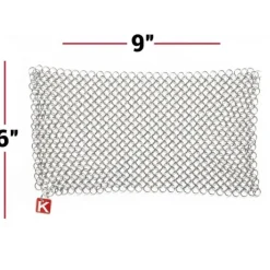 KNAPP CHAINMAIL SCRUBBER 9" - cozylivehome.com | we sell a wide range of comfortable household items^ Shop All