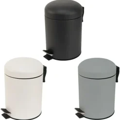 Fashion 5L Waste Bin W. Dome Lid w/Slow Close Lid - cozylivehome.com | we sell a wide range of comfortable household items Housewares