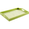 LACQUER TRAY LARGE RECT TRELLIS GREEN - cozylivehome.com | we sell a wide range of comfortable household items^ Shop All