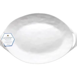 LARGE HANDLED PLATTER 18" BIANCO - cozylivehome.com | we sell a wide range of comfortable household items^ Shop All