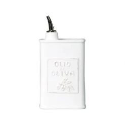 Online LAS-2693W Lastra White Olive Oil Can - cozylivehome.com | we sell a wide range of comfortable household items Giftware