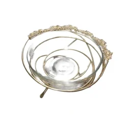 Discount LB2191 glass bowl with gold brass design - cozylivehome.com | we sell a wide range of comfortable household items Giftware