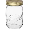 Le Parfait Screw Top Jar w/ Gold Lid - cozylivehome.com | we sell a wide range of comfortable household items^ Shop All
