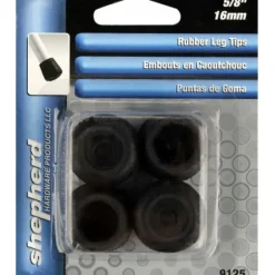 LEG TIP-RUBBER-#3-BLACK-5/8"- cozylivehome.com | we sell a wide range of comfortable household items^ Shop All