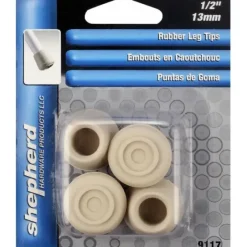 LEG TIP-RUBBER-#1-WHITE-1/2"- cozylivehome.com | we sell a wide range of comfortable household items^ Shop All