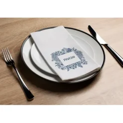 Linen Look Guest Towels 16 Pack Shavuos Navy Floral - cozylivehome.com | we sell a wide range of comfortable household items^ Shop All