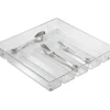 Linus Cutlery Tray Max in Clear - cozylivehome.com | we sell a wide range of comfortable household items^ Shop All