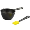 LODGE CAST IRON MELTING POT & SILICONE BRUSH - cozylivehome.com | we sell a wide range of comfortable household items^ Shop All