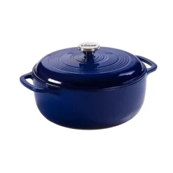 LODGE ENAMELED CAST IRON DUTCH OVEN 6 QT INDIGO - cozylivehome.com | we sell a wide range of comfortable household items^ Shop All