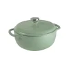 LODGE ENAMELED CAST IRON DUTCH OVEN 4.5 QT DESERT SAGE - cozylivehome.com | we sell a wide range of comfortable household items^ Shop All