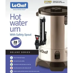LURS28 LE CHEF 28 CUP WITH SAFTY FORCED - cozylivehome.com | we sell a wide range of comfortable household items^ Shop All