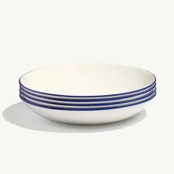 Made in Entrée Bowls, Navy Rim 10" - cozylivehome.com | we sell a wide range of comfortable household items^ Shop All