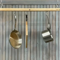Discount Maple Hanging Bar Pot Rack 20" - cozylivehome.com | we sell a wide range of comfortable household items Shop All