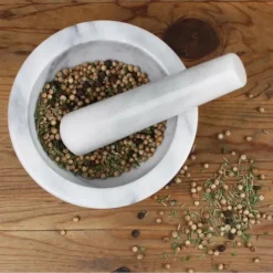Discount Marble Mortar & Pestle - cozylivehome.com | we sell a wide range of comfortable household items Shop All