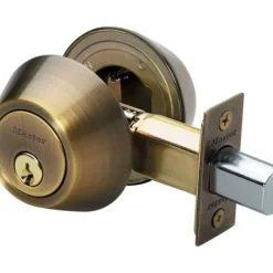 Cheap MASTER-DEADBOLT-DOUBLE CYL-ANT.BRASS - cozylivehome.com | we sell a wide range of comfortable household items Shop All