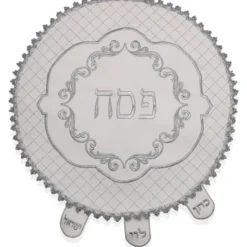 Outlet MC315 Matzah Cover VinalRound With Heavy Plastic - 19" D - MC315 - cozylivehome.com | we sell a wide range of comfortable household items Shop All