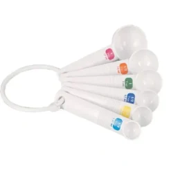 Flash Sale MEASURING SPOON SET-6PC DELUX WHITE - cozylivehome.com | we sell a wide range of comfortable household items Housewares