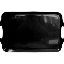 New MELAMINE CALYPSO TRAY 11.5" X 19" BLACK - cozylivehome.com | we sell a wide range of comfortable household items Shop All