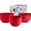 Fashion MELAMINE MIXING BOWLS SET OF 3 RED - cozylivehome.com | we sell a wide range of comfortable household items Shop All
