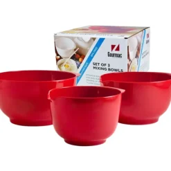 Fashion MELAMINE MIXING BOWLS SET OF 3 RED - cozylivehome.com | we sell a wide range of comfortable household items Shop All