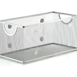 Cheap Mesh Open DVD, CD, Book Storage Basket 11 x 5.5 x 5 - cozylivehome.com | we sell a wide range of comfortable household items Shop All