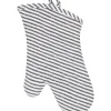 New METRO STRIPE TERRY LINED OVEN MITT BLACK - cozylivehome.com | we sell a wide range of comfortable household items Shop All