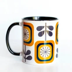 New Mid Century Sunflower Mug - cozylivehome.com | we sell a wide range of comfortable household items Shop All