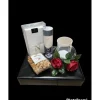 Hot MM16 Lucite Marble Wash Cup with Guest Towel Holder - cozylivehome.com | we sell a wide range of comfortable household items Shop All