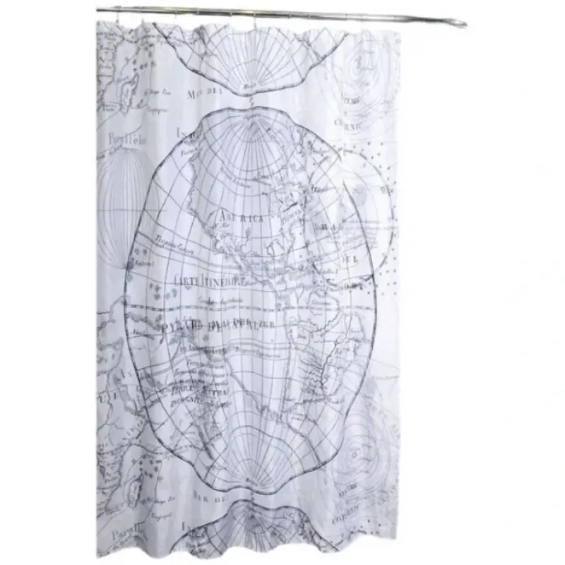 Online Moda Vintage World Fabric Shower Curtain - cozylivehome.com | we sell a wide range of comfortable household items Shop All