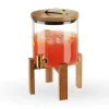 New Modern Manor Wood & Glass Drink Dispenser by Twine Living - cozylivehome.com | we sell a wide range of comfortable household items Shop All