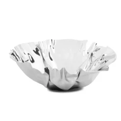 Flash Sale MSB1033 12.5" Round Stainless Steel Wavy Design Serving Bowl - cozylivehome.com | we sell a wide range of comfortable household items Giftware