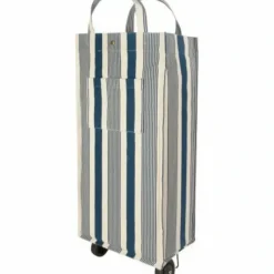 Fashion Navy Stripes Shopping Trolley - cozylivehome.com | we sell a wide range of comfortable household items Shop All